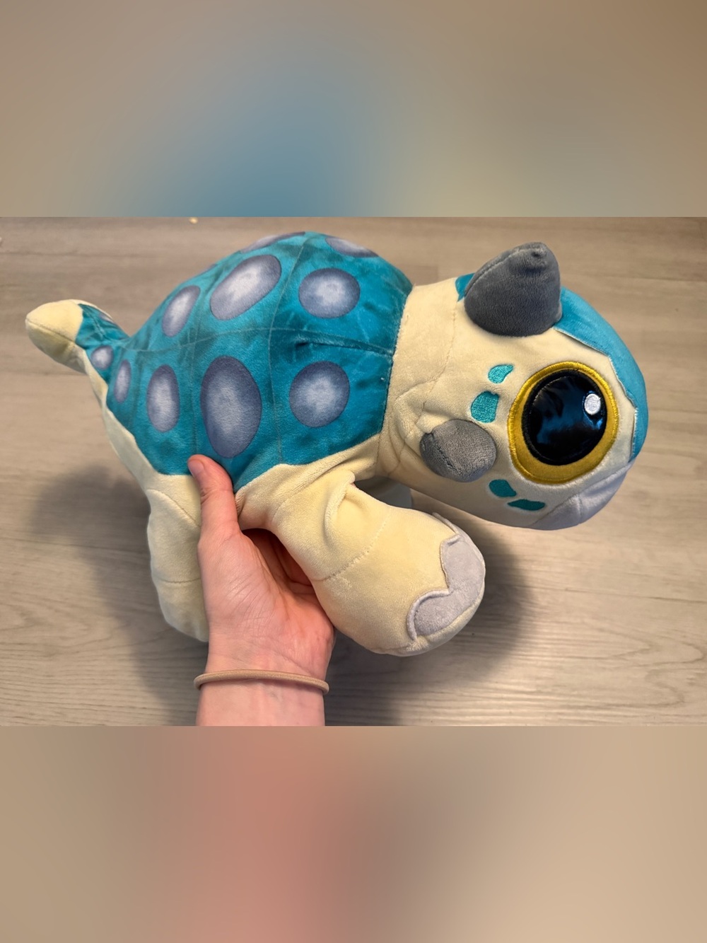 Jurassic World Camp Cretaceous Baby Ankylosaurus Stuffed Plush 15" * NO SOUND*